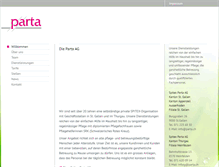 Tablet Screenshot of parta.ch